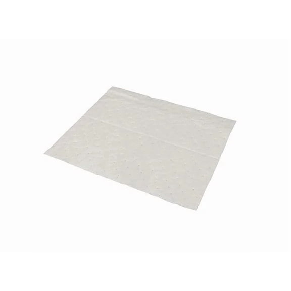TaskBrand® Oil Only Sorbent Pad, White 15x18 100 Pads/Bale