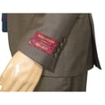 thumbnail image 5 of Men Suit BERLUSCONI Turkey 100% Italian Wool Super 180's 3pc Vested #Ber6 Brown, 5 of 8