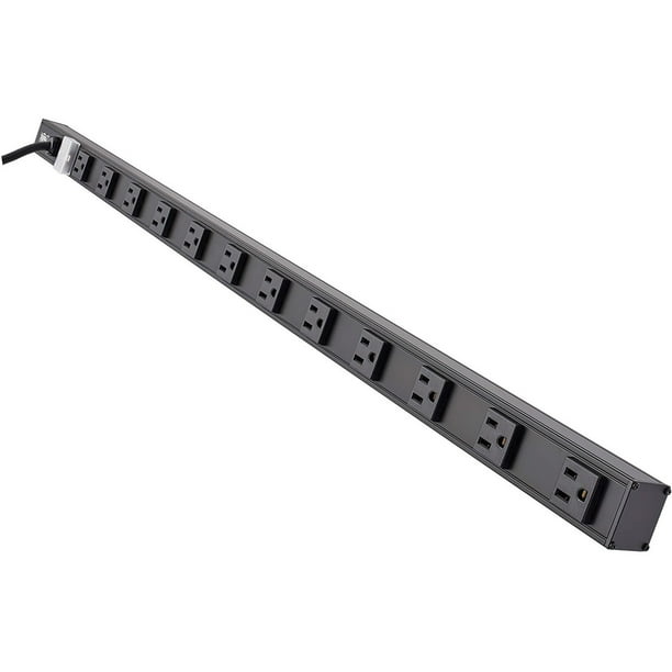 Tripp Lite 12 Outlet Power Strip 515R 15' Cord Vertical 515P 15A 36