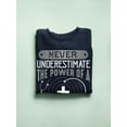 thumbnail image 3 of The Power Of A Physician Sweatshirt Men -Image by Shutterstock, Male Medium, 3 of 4