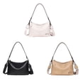 thumbnail image 3 of Minnieouse Regalos prácticos Bolso de moda con amplia aplicación y bolso bandolera con correa ajustable Bolsas de mensajero y de hombro caqui, 3 of 6