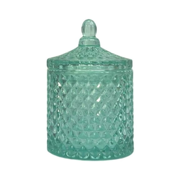 10 oz. France Turquoise Empty Candle Making Jar Candle Vessels For DIY Candle-Making Projects (Box of 12) FREE SHIPPING