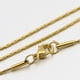 thumbnail image 1 of Collar de cadena Boston minimalista de 5 piezas con cierre de mosquetón, ideal para joyería de moda, bodas o como regalo de cumpleaños. Dorado, 46 ​​cm (18,1 pulgadas), 1 mm de grosor., 1 of 1