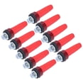 thumbnail image 3 of Juego de 10 conectores de panel para cable de soldadura, de goma y latón, para máquina de soldadura europea, enchufe de conexión rápida, 3 of 14