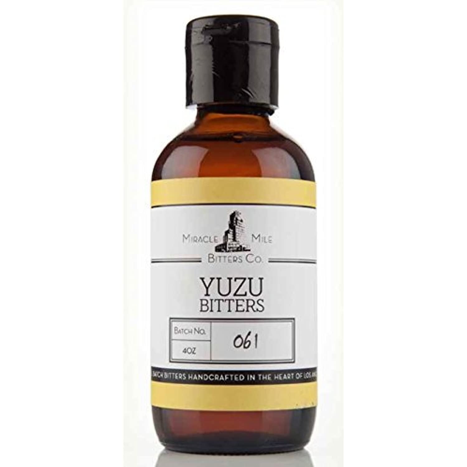 Miracle Mile Yuzu Bitters 4 oz (Japanese Citrus)