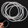 thumbnail image 4 of BUYISI Durable Seal Ring O-Ring Rubber Sealing Seals Silicone Waterproof Blenders Replacement White 4/6/10Pcs Accessories, 4 of 4