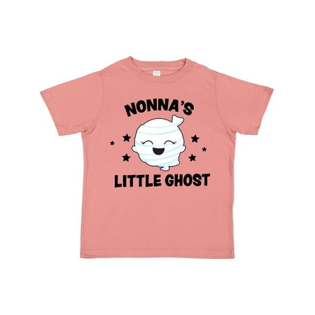 

Inktastic Cute Nonna s Little Ghost with Stars Gift Toddler Toddler Girl T-Shirt