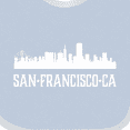 thumbnail image 4 of Inktastic San Francisco California Skyline Ca Cities Boys or Girls Baby Bib, 4 of 4