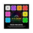 thumbnail image 6 of Corsair iCUE QL120 RGB 120mm PWM White Fan - Single Pack - 1 Pack, 6 of 8