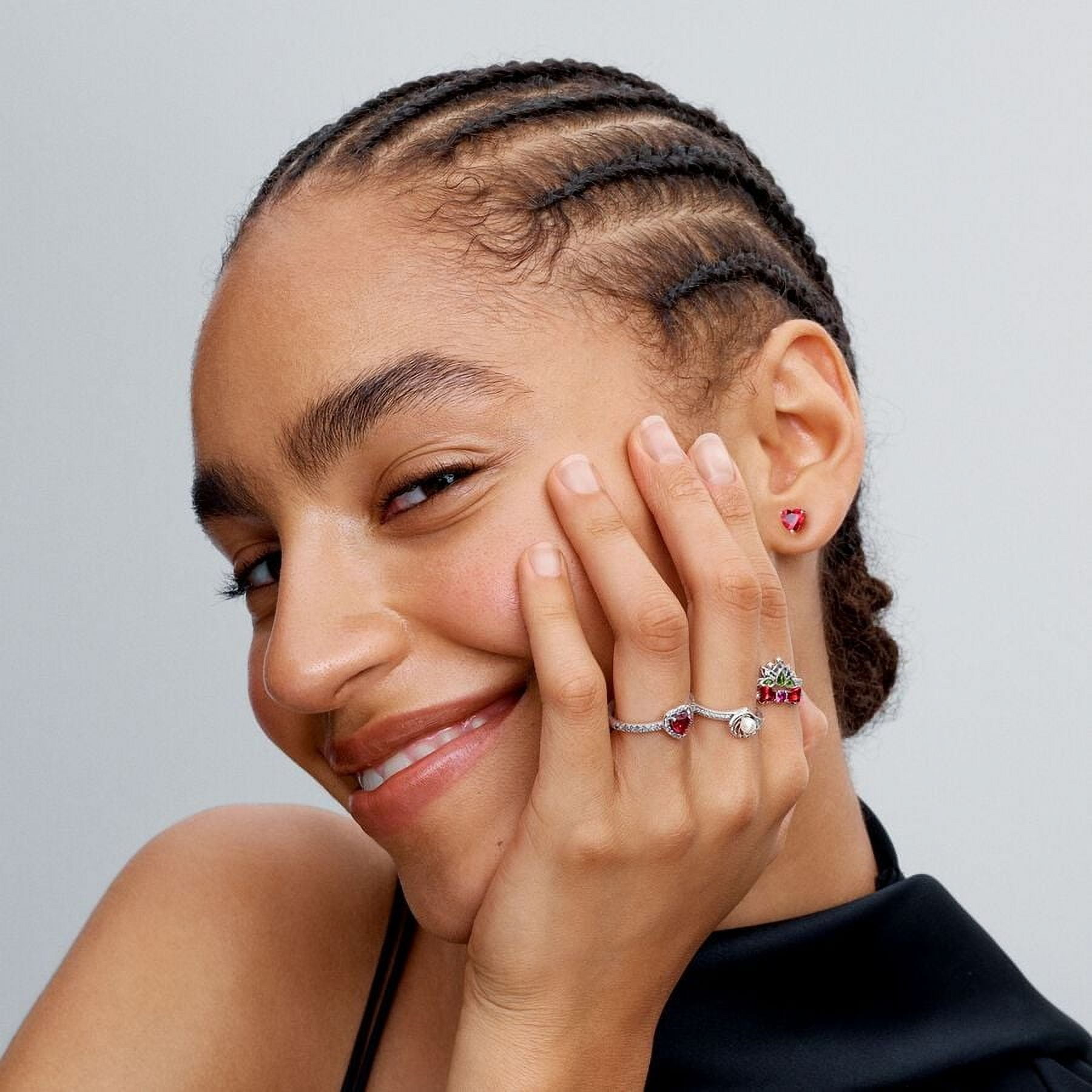 Pandora Disney Princess Tiana Tiara Ring 193653C01-5 With Gift Box (6)