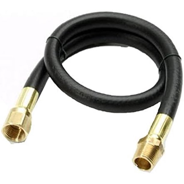 22" Propane Barbecue Grill Hose 3/8" Male Pipe 3/9"Female Flare