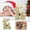 Khaki, variant on Christmas Holiday Savings 2024! QTOCIO Christmas Ornaments, Wooden Advent Calendar Christmas Party Chocolate Frame Decoration Wooden Advent Calendar