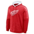 thumbnail image 2 of Men's Fanatics Red Detroit Red Wings Goaltender Defender Pullover Hoodie, 2 of 3
