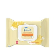 Johnson's Hand & Face Baby Wipes (25 count)