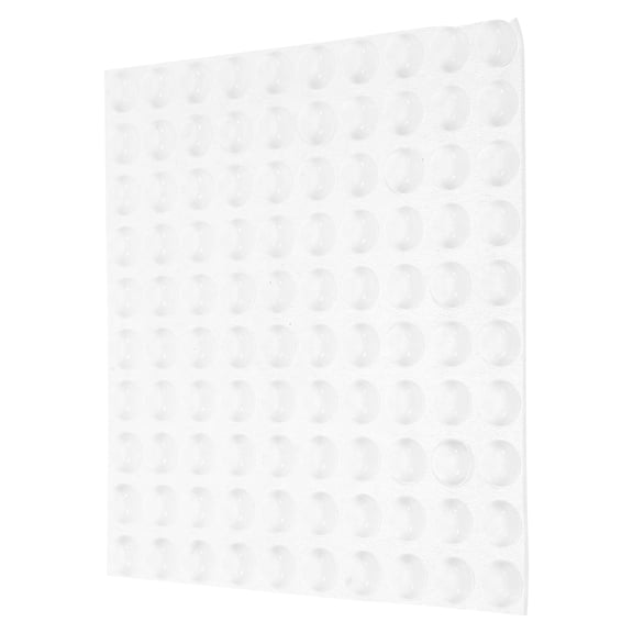 100 Pcs Clear Bump Dots for Visually Impaired, Low Patches, Small Tactile Bumpers for Blind Aids