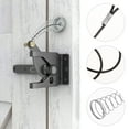 thumbnail image 3 of Miangastore 2 Sets Gate Latch Cable Pull Gate String Latch Cable Pull Gate Opener Supply, 3 of 8