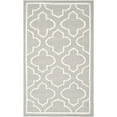 thumbnail image 3 of SAFAVIEH Dhurries Walter Geometric Area Rug, Grey/Ivory, 2'6" x 4', 3 of 11