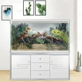 thumbnail image 5 of 36X20IN Natural Background Aquarium Background, 3D Image of Underwater Fish Tank Decoration, Reef Greenery with 10 EVA Double-Sided Tape, 5 of 5