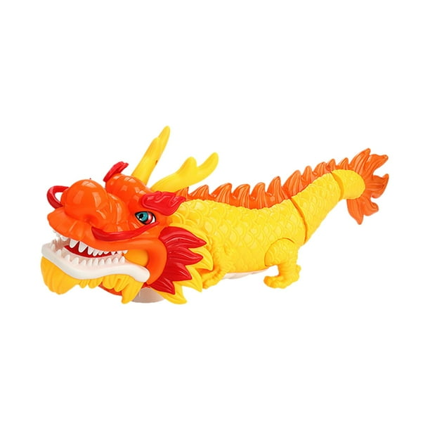 Juguetes eléctricos del dragón chino, juguete de aprendizaje, regalos, juguetes interactivos para niños para niñas 1 2 3