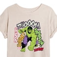 thumbnail image 3 of Marvel Hulk - Smash Crunch - Women's Oversized Graphic T-Shirt, 3 of 5