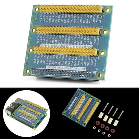 Yosoo GPIO Expansion Board 1 to 3 Port Extension 40-pin Board Module GPIO Adapter for Raspberry PI 2 , 1 to 3 port extension, GPIO raspberry