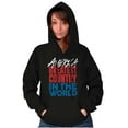 thumbnail image 5 of America Rocks Patriotic Music Lover Unisex Plus Fleece Graphic Hoodie Brisco Brands 2X, 5 of 6