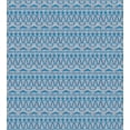 thumbnail image 3 of Ethnic Duvet Cover Set, Classic Greek Art Deco Style Geometric Aztec Folk Motifs Hippie Boho, Decorative 3 Piece Bedding Set with 2 Pillow Shams, Queen Size, Taupe Grey and Sea Blue, by Ambesonne, 3 of 3