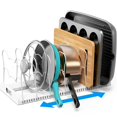 thumbnail image 1 of Organizador de sartenes, simple, para artículos del hogar, ampliable, 10 compartimentos, 1 of 8