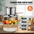 thumbnail image 6 of VEVOR 3-Gallon Moonshine Still, Stainless Steel Alcohol Distiller with Water Pump, Silver, 6 of 12