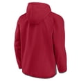 thumbnail image 3 of Men's Fanatics Crimson Oklahoma Sooners Victory On Raglan Quarter-Zip Hoodie, 3 of 3
