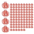 thumbnail image 3 of 100x soportes para tarjetas de juego, soportes para tarjetas de juego DIY, Clip para tarjetas, Bases en miniatura portátiles, soporte para tarjetas de rojo, 3 of 9