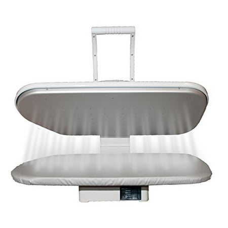 compact ironing steam press (+ free extra cover & foam - rrp $49.00)