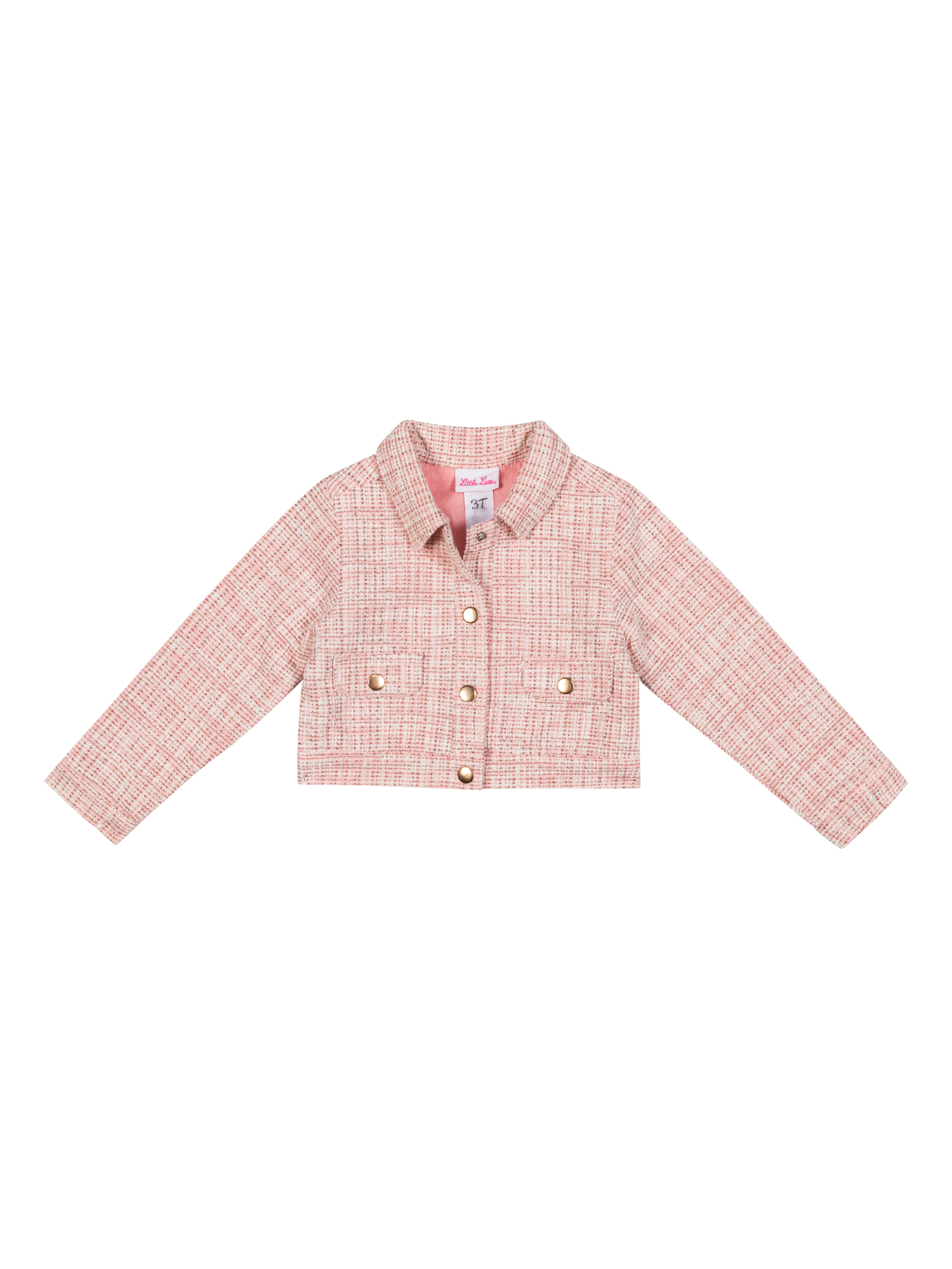 Little Lass Toddler Girls 2-Piece Dress and Jacket Set, Sizes 2T-4T