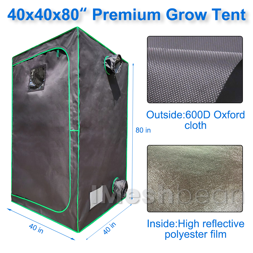 grow zelt 3x3m Green Hut 3x3 Tent, 36