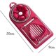 thumbnail image 5 of Accesorios de cocina Cortador de huevos multifuncional Profesional 2 en 1 Alambres de acero inoxidable para el hogar de grado alimenticio (Rosa roja), 5 of 5