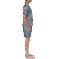 thumbnail image 4 of Lars Amadeus Men's Short Sleeve Top and Pants Pajama Sets, 4 of 4