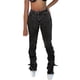 thumbnail image 1 of Gibobby Jeans Pantalones de mujer Pantalones vaqueros clásicos para mujer, informales, ajustados, de cintura alta, color gris , pantalones(Gris oscuro,XL), 1 of 5