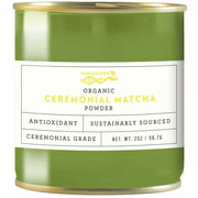 MatchaDNA Certified Organic Ceremonial Grade Matcha Green Tea,TIN CAN (2 Ounce Tin)