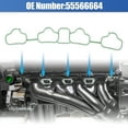 thumbnail image 3 of Exhaust Manifold Gasket Engine Intake Manifold Seal for Buick Encore for Chevrolet Cruze Green, 3 of 7