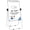 24"W x 36"H-Silver Frame, variant on Easel Whiteboard With Stand 36" X 24" Double-sided Dry Erased Flip Chart Height Adjustable Foldable Portable For Home Office Classroom Teaching