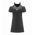 thumbnail image 1 of Vestido de verano con hombros descubiertos para mujer, minivestido suave de manga corta para viajes XL, 1 of 7