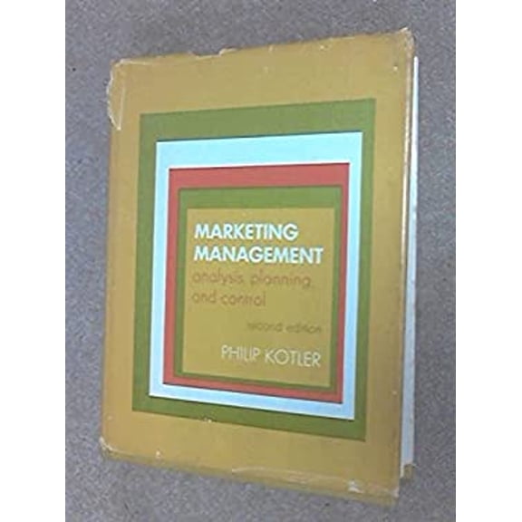 Pre-Owned Marketing Management : Analysis, Planning and Control (Hardcover) 9780135573891