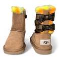 thumbnail image 4 of Ugg Bailey Bow Plaid Punk Toddlers Style : 1134930t, 4 of 6