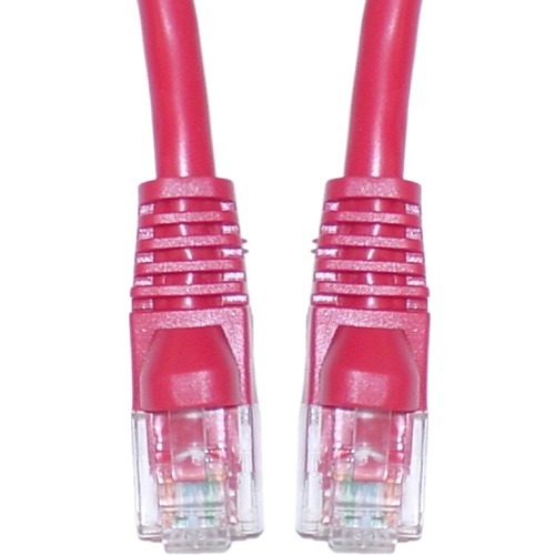 Snagless/Molded Boot by Konnekta Cable Cat6 Red Ethernet Patch Cable 5 Foot Pack of 20 