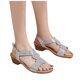 thumbnail image 3 of WILLBEST Sandalias Ortopédicas Para Mujer, Sandalias Bohemias Con Diamantes De Imitación Y Plataforma Con Cuña, Moda De Verano Para Mujer, 3 of 9