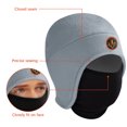 thumbnail image 6 of BASSDASH Soft Fleece 2-in-1 Hat with Ski Mask Ear Flap Fishing Hunting Beanie for Men Women Cold Weather, 6 of 6