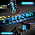 thumbnail image 4 of ONECNA 5600W Dual Motors Adult Electric Scooter, Mobile App Control, Up to 45 mph, 55 Miles Range, RGB Fashion Light 11" Off Road Tires E-Scooter GT7, 4 of 8