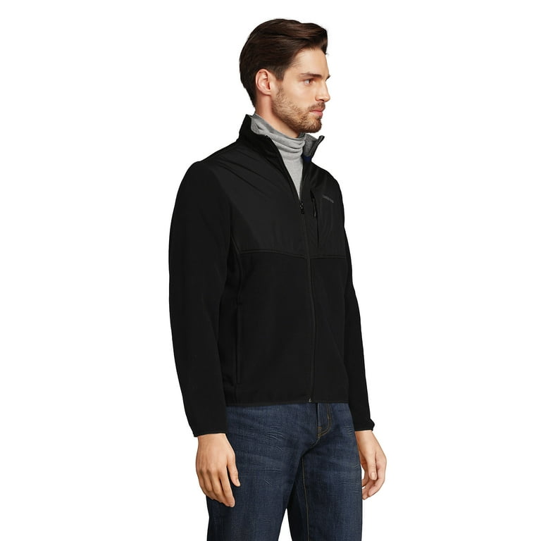 Lands end zip store up fleece