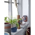 thumbnail image 5 of Bloomingville Handmade Debossed Terra-cotta Vase, Terra-cotta Color & Black, 5 of 9