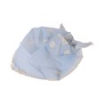 thumbnail image 5 of Unique Bargains 1 Pc Country Style Triangle Bandana Flower Turban Crochet Hair Scarf for Women Sky Blue, 5 of 5